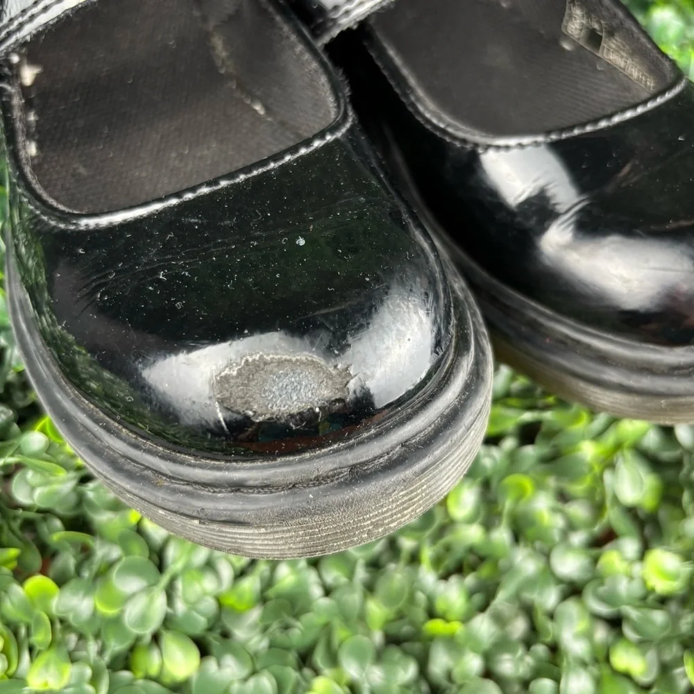 DR.MARTENS MACCY ll mary Jane Black Kids Dress Shoes Size 2 girl